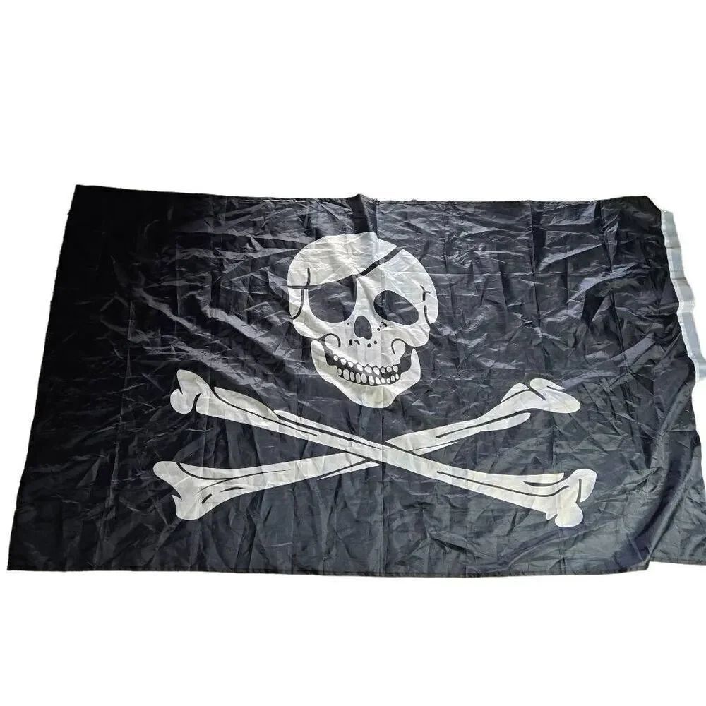 Anley Pirate Skull Poison Flag 3×5 ft